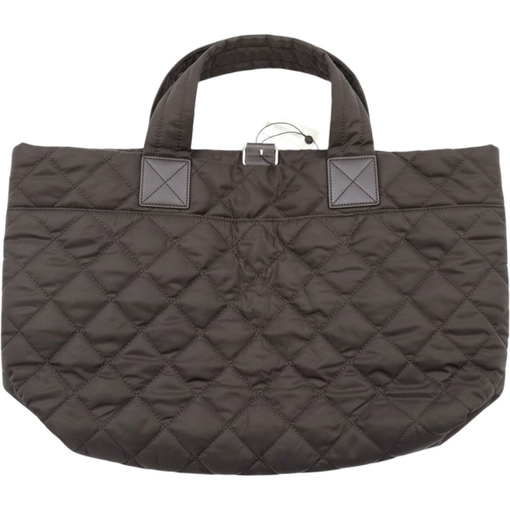 Westbronco Quilted Tote Bag Black Nylon Large Shoulder Bag Travel Work NWT